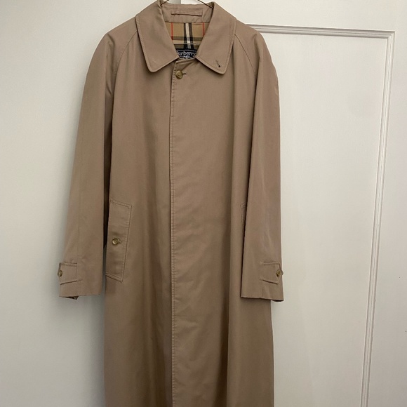 Mens Vintage Burberry Trench Coat